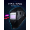 CascosMáscara de soldadura - oscurecimiento automático - Solar - automático - DIN 4/9-13 TIG MIG