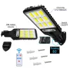 Solar street light - motion sensor - remote control - IP65 waterproof - LED - COBStreet lighting