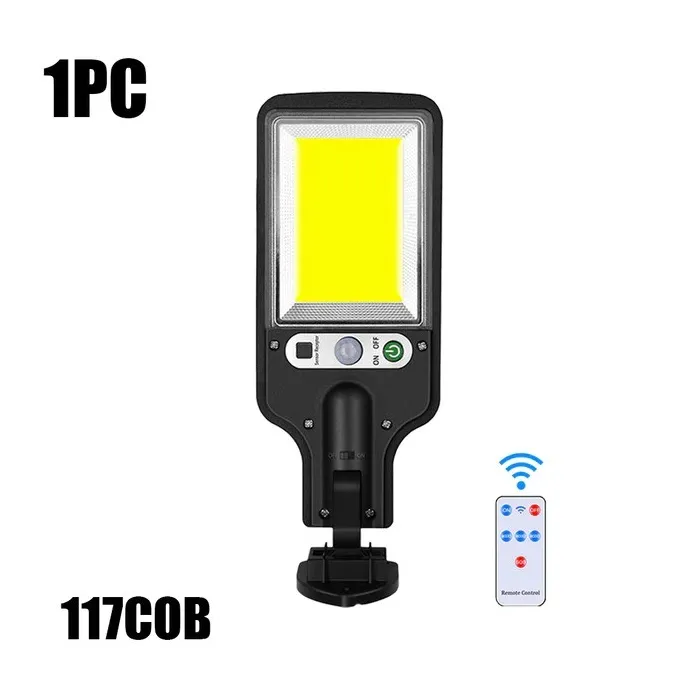 Solar street light - motion sensor - remote control - IP65 waterproof - LED - COBStreet lighting