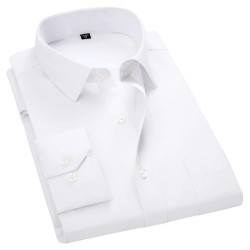 CamisetasCamisa clásica manga larga - Color liso - Slim Fit