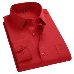 CamisetasCamisa clásica manga larga - Color liso - Slim Fit