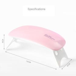 Taladros de uñasSUN Mini - Secador de uñas UV - USB - 6W