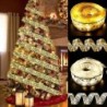 NavidadCinta LED bordada - Decoración árbol de Navidad - Funciona con pilas