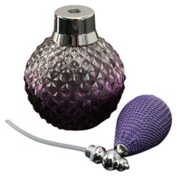 PerfumeFrasco de perfume vintage de cristal - con atomizador - 100ml