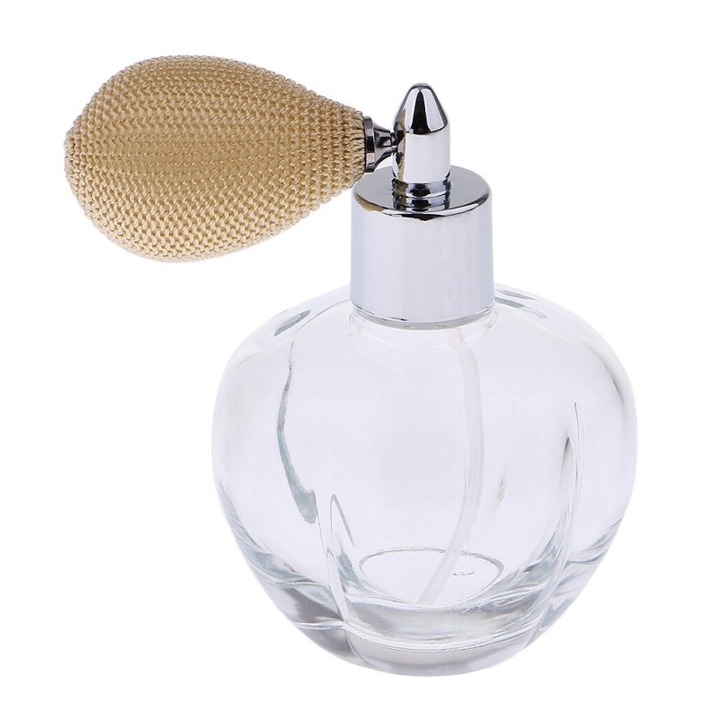 PerfumeFrasco de perfume de cristal transparente - con atomizador - 100ml