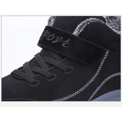 Winter suede boots - ankle length - waterproof - non-slipShoes