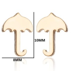 Small umbrella earrings - stainless steelEarrings