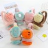 Gorras y sombrerosOrejeras de invierno para niños - felpa cálida - bordado de frutas de dibujos animados