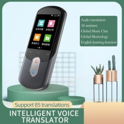 ElectrónicosTraductor inteligente - escaneo instantáneo de voz/foto - pantalla táctil - WiFi - multi-idioma - gris