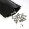 Bolsas de almacenamientoBolsas de plástico que se pueden volver a cerrar - bolsas - termosellado - negro - 8 * 12 cm - 100 pi...