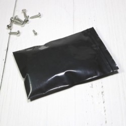 Bolsas de almacenamientoBolsas de plástico que se pueden volver a cerrar - bolsas - termosellado - negro - 20 * 30 cm - 100 p...