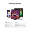 Iluminación de escenarios y eventosFuegos artificiales - Tira de LED - Bluetooth - WiFi - LED - control de aplicaciones - sin...