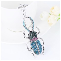 Crystal insect shape keychainKeyrings