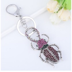 Crystal insect shape keychainKeyrings