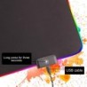 AccesoriosAlfombrilla antideslizante para ratón/teclado - USB - LED - RGB