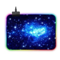 AccesoriosAlfombrilla antideslizante para ratón/teclado - USB - LED - RGB