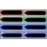 AccesoriosTeclado / reposamuñecas - Cojín de apoyo - Almohadilla antideslizante - RGB - LED