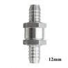 Aluminium fuel valve non return one way - petrol diesel water oil - 6mm/8mm/10mm/12mmMotorbike parts