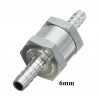 Aluminium fuel valve non return one way - petrol diesel water oil - 6mm/8mm/10mm/12mmMotorbike parts