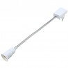 Flexible bulb holder - extension adapter - socket with On / OFF switch - E27Lighting fittings