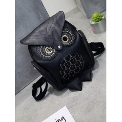 MochilasMochila de cuero impermeable - con estampado de búho