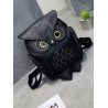 MochilasMochila de cuero impermeable - con estampado de búho