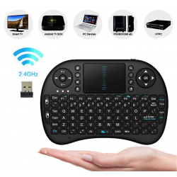 TecladosControl remoto de Android TV Box - panel táctil - PC - Bluetooth - teclado en inglés