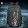 MochilasMochila impermeable - Maletín para portátil de 15,6 pulgadas - Antirrobo - Puerto USB - Gran capacidad