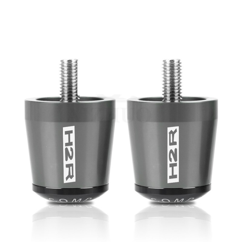 Hand Grips & EndTerminales de manillar de moto - tapones equilibrados - aluminio - 22 mm - 2 piezas