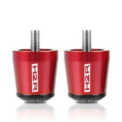 Hand Grips & EndTerminales de manillar de moto - tapones equilibrados - aluminio - 22 mm - 2 piezas