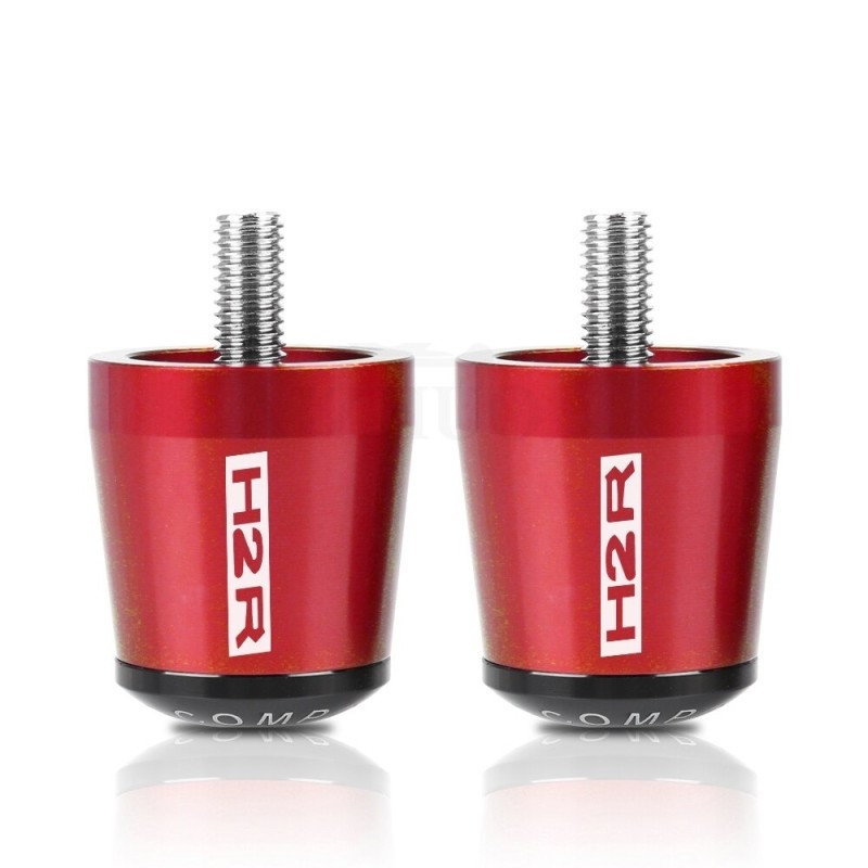 Hand Grips & EndTerminales de manillar de moto - tapones equilibrados - aluminio - 22 mm - 2 piezas