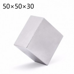 N52N52 - imán de neodimio - bloque cuadrado - 50 * 50 * 30 mm