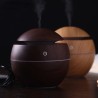 HumidificadoresHumidificador ultrasónico de aire - difusor de aceites esenciales - LED - USB - grano de madera - 130ml