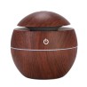HumidificadoresHumidificador ultrasónico de aire - difusor de aceites esenciales - LED - USB - grano de madera - 130ml
