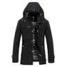 ChaquetasChaqueta larga con capucha - cortavientos - con cremallera / botones
