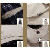 ChaquetasChaqueta larga con capucha - cortavientos - con cremallera / botones