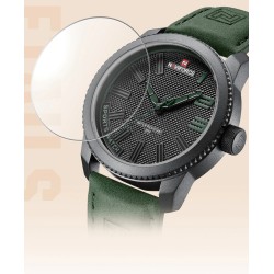 NAVIFORCE - military sports watch - Quartz - waterproof - leather strap - dark brownWatches