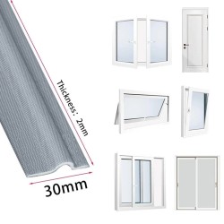 Adhesivos & cintasTira de sellado de ventanas / puertas - autoadhesiva - insonorizada - impermeable - espuma de nylon