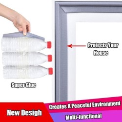 Adhesivos & cintasTira de sellado de ventanas / puertas - autoadhesiva - insonorizada - impermeable - espuma de nylon