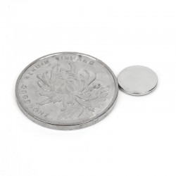 N35N35 - imán de neodimio - disco redondo - 10mm * 1mm