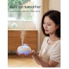 HumidificadoresHumidificador ultrasónico de aire - difusor de aceites esenciales - cabeza de gato - LED - USB - 300ml