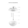 HumidificadoresHumidificador ultrasónico de aire - difusor de aceites esenciales - cabeza de gato - LED - USB - 300ml