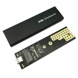 Computadora & LaptopProtocolo dual - Caja SSD M2 - Cable USB-C a USB-A - USB 3.1
