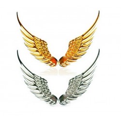 3D metal wings - car / motorcycle sticker - 2 piecesStickers