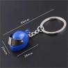 Motorcycle helmet - keychainKeyrings