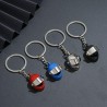 Motorcycle helmet - keychainKeyrings