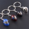 Motorcycle helmet - keychainKeyrings