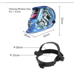 CascosCasco de soldadura con oscurecimiento automático - Solar - MIG - MMA - Lucky Speed Ghost