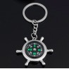 Wheel rudder - compass - keychainKeyrings