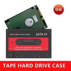 External HDD caseUTHAI T46 - caja externa de disco duro - SATA 5Gbps 2.5 pulgadas - micro B a USB 3.0 - cable tipo A